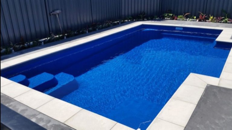 Blue Night fibreglass pool