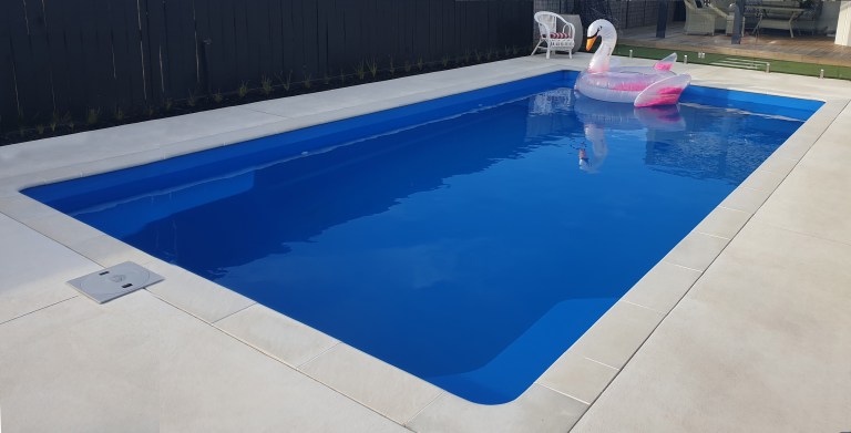 Blue Night fibreglass pool
