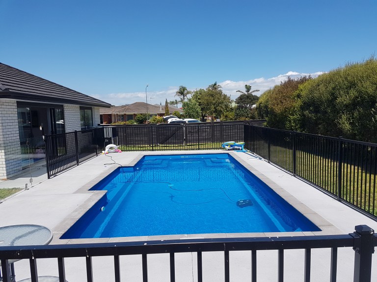 Blue Night fibreglass pool