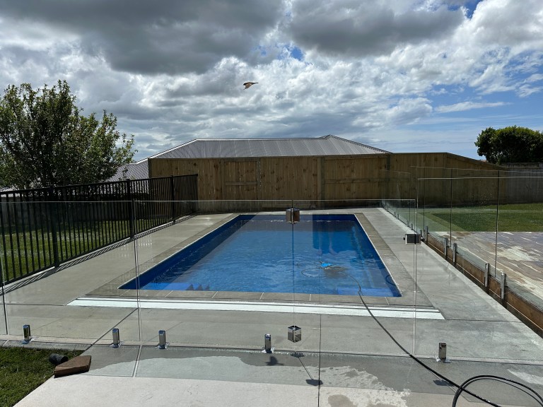 Blue Night fibreglass pool