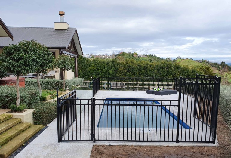 Blue Night fibreglass pool