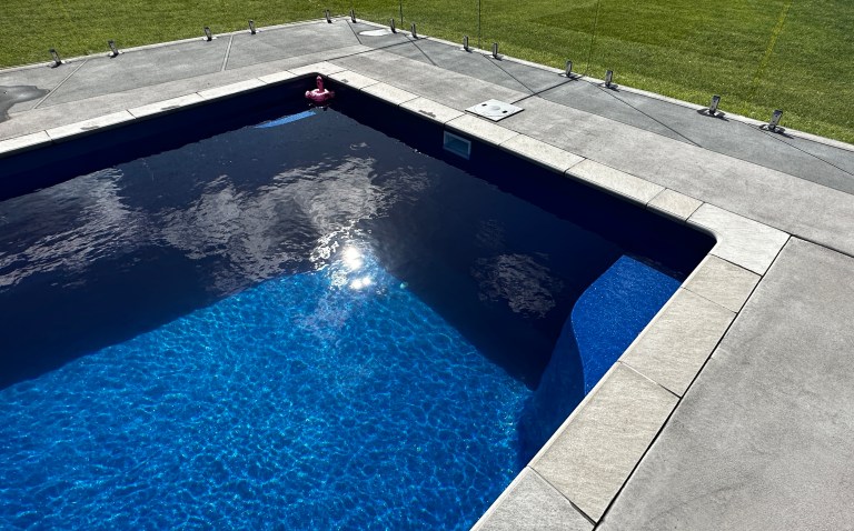Blue Night fibreglass pool