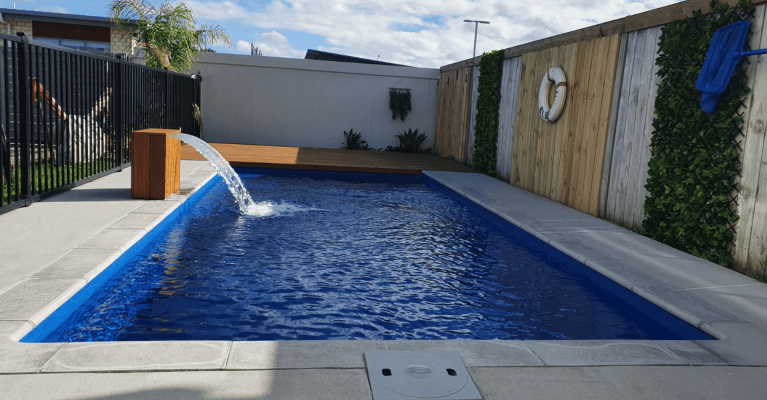 Blue Night fibreglass pool