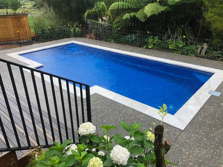 Blue Night fibreglass pool