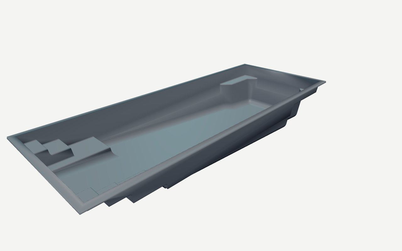 Big Bertha pool shell 3D model