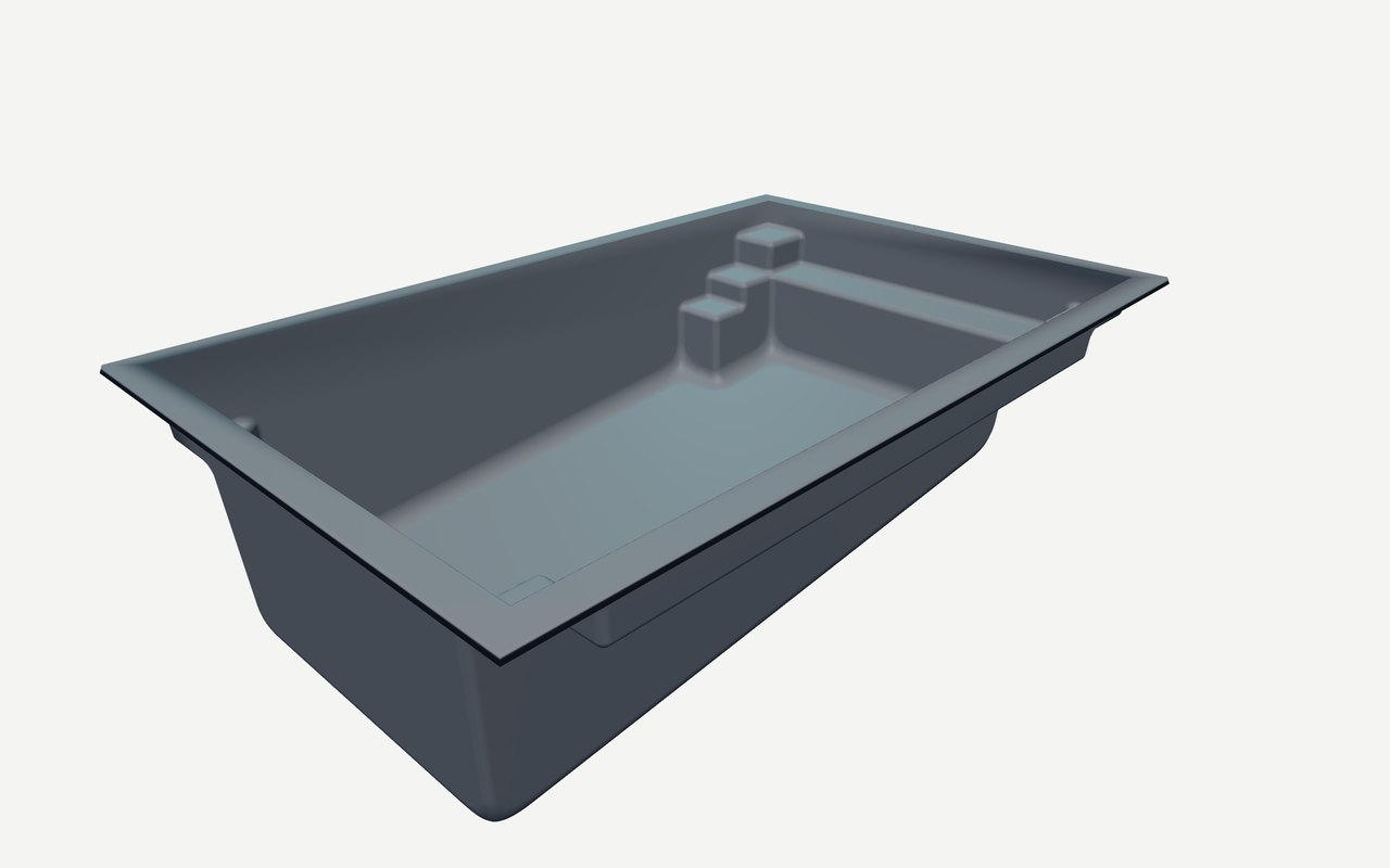 Element pool shell 3D model