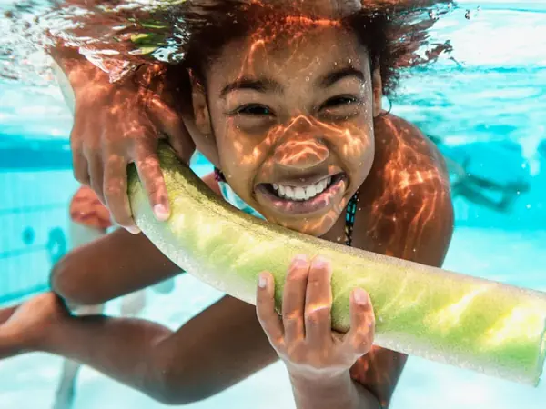 Pool Noodle Knockout Game
